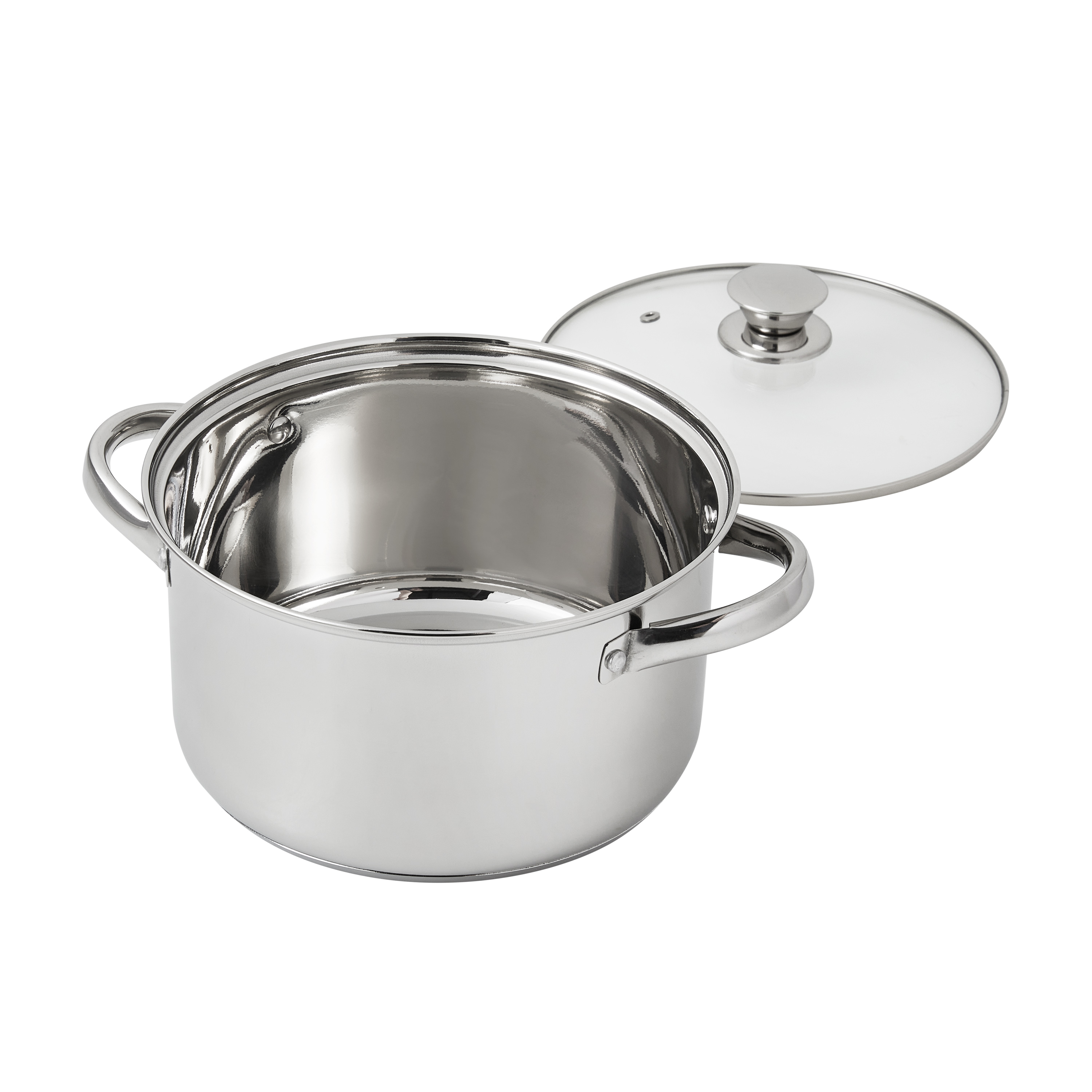 Mainstays Stainless Steel 10-Piece Cookware Set - image 4 of 8