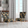 thumbnail image 2 of Designart "Dachshund Delight I" Black Animal Print Upholstered Accent Chair - Casual Arm Chair For Living Room, 2 of 5