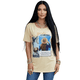 thumbnail image 1 of Playera para Mujer Estampada Casual, Camiseta Manga Corta Cuello Redondo, 1 of 5
