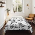 thumbnail image 4 of Black Gray Fruit Tapestry for Bedroom Wall Hanging Tapestry, Vintage Plant Nature Botanical Flower Ceiling Backdrop Tapestries Poster Blanket Wall Decor for Teens Room Living Room Dorm 59" x 90", 4 of 8