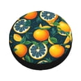 thumbnail image 2 of Kdxio Spare Tire Cover for RV Trailer, Waterproof Wheel Cover,Camper Spare Tire Cover Fit for Rv SUV Truck Travel Trailer 15 inch-Fresh Orange, 2 of 8