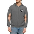 thumbnail image 2 of Ceisia Men's Hooded Zipper Closure Functional Pockets Gift Casual Style Coat - 60%Polyester-5%Spandex-35%Cotton for Daily & O utdo..., 2 of 6