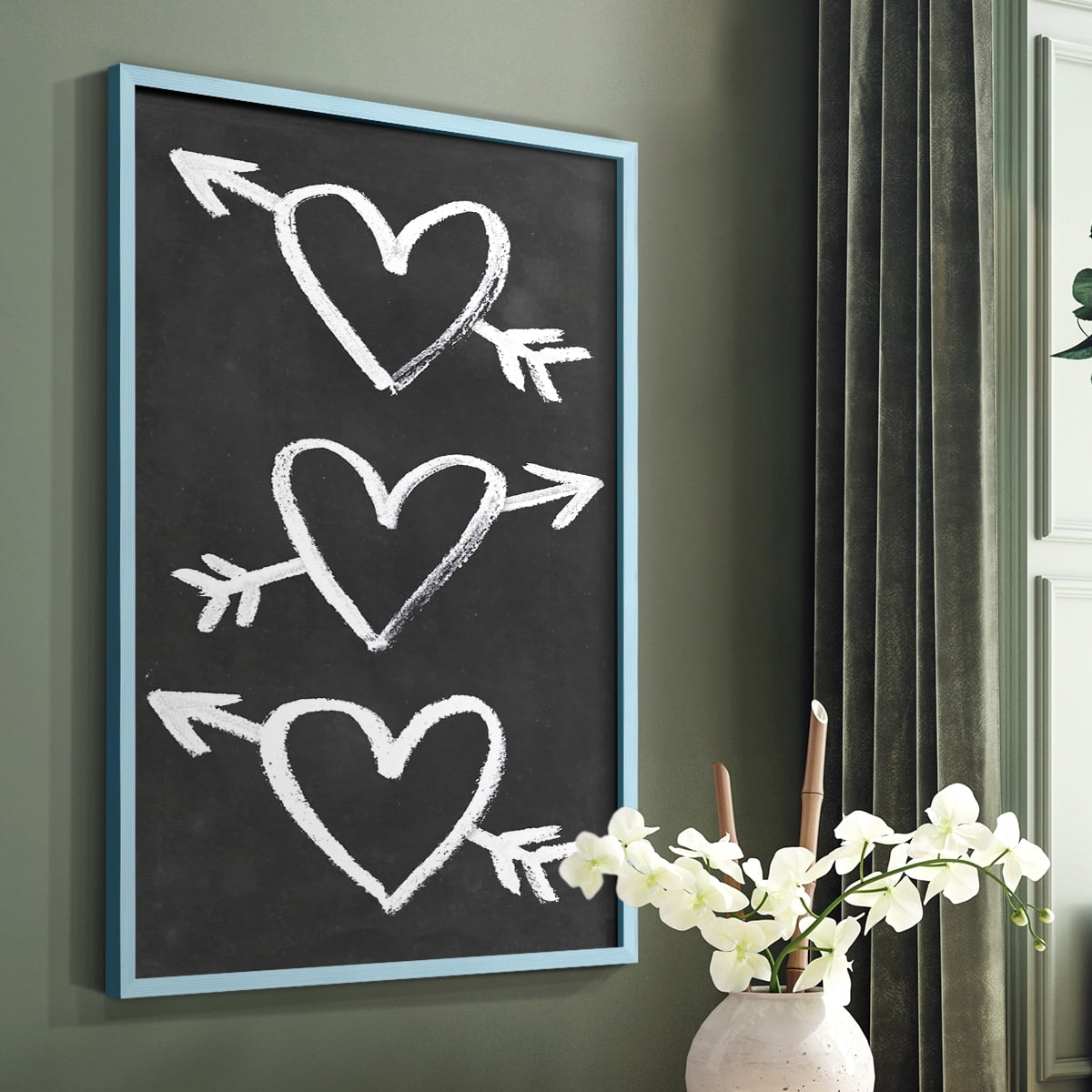 You Are Loved Collection B Framed Print - Solid Wood in Single Picture Frame Solid Wood 2 Framed Print