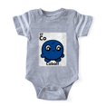 thumbnail image 1 of CafePress - Cute Element Cobalt Co - Cute Infant Baby Football Bodysuit, 1 of 1