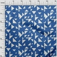 thumbnail image 2 of oneOone Viscose Jersey Fabric Triangle Geometric Decor Fabric Printed BTY 60 Inch Wide, 2 of 5