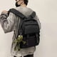 thumbnail image 3 of Bolso fresco de estilo universitario de verano para mujer, bolso de mujer de estilo japonés de color sólido, mochila de moda para estudiantes universitarios, 3 of 6