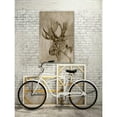 thumbnail image 6 of Marmont Hill Started Moose Painting Print on Wrapped Canvas, 6 of 7