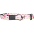 thumbnail image 2 of Pet Dog  Cat Nylon Collar or Leash, "Roses", 2 of 2