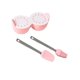 thumbnail image 1 of Cocedor de huevos Rejilla de vapor para huevos al vapor Práctica cesta para hacer huevos blandos o duros rosa, 1 of 9