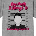 thumbnail image 2 of Boy Math is Being 5'10 But Rounding To 6' Women's Heather Gray Short Sleeve Tee-XL, 2 of 7