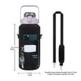 thumbnail image 5 of 64 OZ Water Bottle Motivational with Straw & Time Marker to Drink Leakproof BPA Free Workout Gym Sport Water Jug, 5 of 5