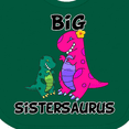 thumbnail image 4 of Inktastic Big Sistersaurus Girls Baby Bib, 4 of 4