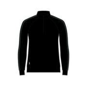 Icebreaker MerinoFine Luxe Long Sleeve Half Zip Sweater - Men's, Black, Large, I