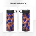 thumbnail image 3 of Susaid Vintage USA Flag Print 18oz Sports Insulated Kettle Stainless Steel Water Bottle For Running, Hiking, Cycling, Climbing, 3 of 8