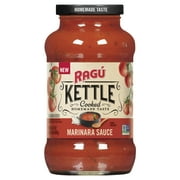 Ragu Kettle Cooked Marinara Pasta Sauce, Slow-Simmered Ingredients, 24 oz.