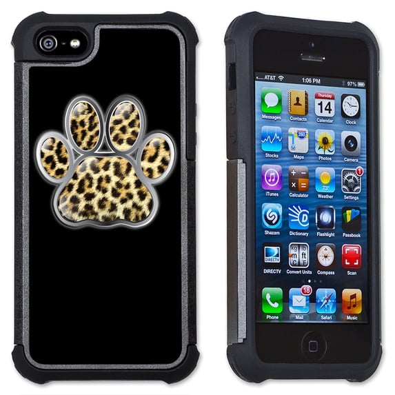 Leopard Paw - Maximum Protection Case / Cell Phone Cover with Cushioned Corners for iPhone 6 & iPhone 6S