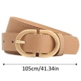 thumbnail image 3 of SIEYIO Women AllMatching Belt for Daily Wear Fashion Metal Buckle Waistband Pin Buckle Belt for Jeans Pants Female Waiststrap, 3 of 14