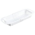 thumbnail image 4 of Cesta de drenaje con orificio de drenaje, colador multifuncional para almacenar frutas, cocina Blanco, 4 of 6