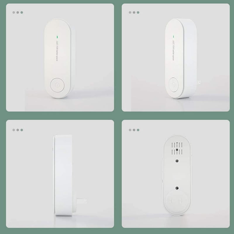6Pcs Plug-in Air Purifier, Mini Portable Air Purifier, Ion Generator Air Purifier Suitable for Pet Bedroom White US Plug