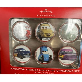Hallmark 2023 Keepsake Miniature Disney/Pixar Cars Ornaments, Set