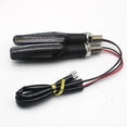 thumbnail image 4 of 2 luces intermitentes LED para motocicleta, indicadores direccionales, luz trasera de freno intermitente, luz de señalización de parada para motocicleta., 4 of 5