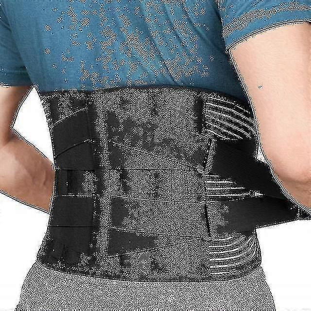 Medical Back Lumbar Support Belt Waist Orthopedic Brace Posture Men Women Corset Spine Decompression Waist Trainer Pain Relief-xl
