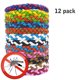 thumbnail image 1 of Xihbxyly despacho de almacén Pulsera mosquitos, paquete 12, cuero reutilizable, tamaño ajustable, 1 of 6
