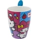 thumbnail image 5 of Juego De 2 Tazas Hello Kitty & Amigos De Porcelana Con Cuchara Sanrio,My Melody Kuromi Keroppi Badtz-Maru Pochacco Pompompurin Tazas para Bebidas Calientes, Capacidad 310 ml con Caja de Regalo, 5 of 8