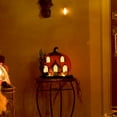 thumbnail image 6 of Halloween Table Decoration, Wooden Lighted Pumpkin House Decor Ornaments, Battery Operated Halloween Sign, Indoor Fireplace Office Kitchen Table Decoration, 9 x 9 x 2.1 in, 6 of 7
