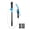 Blue, variant on jiaroswwei Battery Powered Oil Pump 3.0 GPM Portable Liquid Transfer Pump with Powerful Suction Outdoor Fuel Pumping Tool for Water Gasoline Diesel Kerosene Fuel Transfer