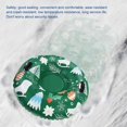 thumbnail image 3 of Trineo de tubos de nieve para y adultos, trineos resistentes de 47 "con asas y fondo, grandes tubos de nieve inflables para trineos al aire libr Soledad Tubo de nieve de PVC inflable, 3 of 7