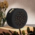 thumbnail image 6 of Fuzoiu Colorful Game Controller Print Portable Jewelry Box,Round Mini Leather Travel Jewelry Case,Small Travel Jewelry Organizer,Jewelry Holder for Ring Necklace Earring for Women Girls-Black, 6 of 7