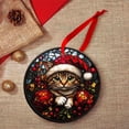 thumbnail image 4 of Cat Custom Ornaments 2025, Cat Ornament, Cat Christmas Hanging Decor, Cat Ornaments for Christmas Tree. fzmHEI (Cat 4), 4 of 4