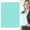 Green, variant on 5PCS Heavy Duty Black Plastic Folder, L-Shaped Clear View File Document Organizer, Letter Size Project Sleeves for Office Black