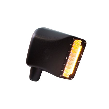 Race Sport 2007-2015 Fits Jeep Wrangler Side Mirror LED Auxiliary Lamp Turn Light Pair RSJ32SLT