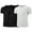Black&Black&White, variant on zdhoor Kids Boys 3 Pack Athletic Shirts Running Jogging Tops Training T Shirt Active Performance Tee Black 130