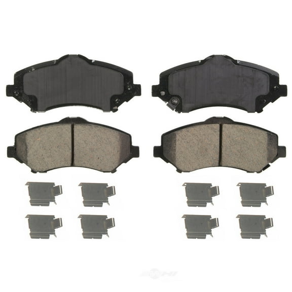 Wagner QuickStop ZD1327 Ceramic Disc Brake Pad Set Fits select: 2008-2016 CHRYSLER TOWN & COUNTRY, 2008-2015 DODGE GRAND CARAVAN