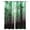 Green, variant on Fsddascl Purple Forest Blackout Curtains for Bedroom/Living Room, Thermal Insulated Kitchen Curtains, Vintage Foggy Woods Tree Grommet Darkening Window Treatment Drapes 52"x84"x2