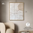 thumbnail image 4 of Meandering Grace II Canvas Print Minimalist Decor by Art Remedy, Gold Frame, 30 x 36, 4 of 6