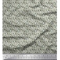 thumbnail image 1 of Soimoi Poly Georgette Fabric Floral Shirting Print Fabric by The Yard 42 Inch Wide, 1 of 1