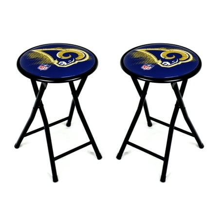 Urban Shop Gold/Blue Stool