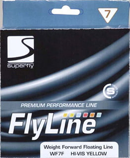 Superfly Premium Fly Line WF 9 Floating Hi-Vis Orange 30 Yrds 