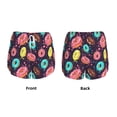 thumbnail image 4 of Disketp Donuts1 Print Women's Shorts Workout Shorts for Athletic Gym Running Shorts with Phone Pockets Small, 4 of 8