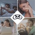 thumbnail image 4 of Divertida venda para los ojos para mujeres, hombres y niños, suave noche con los ojos vendados para siestas de viaje Vhermosa, 4 of 5