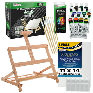 16 Set Paint Stands Canvas for Mini Painting Tripod Support Frame Acrylic Casting Supplies Fluid Art Pouring Plastic Tools Supplies, Multi-Colors, 2