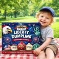 thumbnail image 6 of 250th Independence Day Mystery Advent Calendar Bun Advent Calendar Dumpling Squishies, Colorful Dumplings Stress Balls Fidget Sensory(12 Dumplings), 6 of 7
