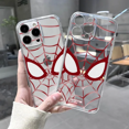 thumbnail image 1 of MARVEL Spider Man Red Super Cool Phone Case For iPhone 16 14 12 13 11 15 Pro Max XR XS MAX 7 8 Plus Cartoon Y2K Back Cute Cover For iPhone 11 A|https://ae01.alicdn.com/kf/S7155c0c43a2346e28a4334f4bd20, 1 of 4