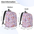 thumbnail image 2 of Saiise Sac à Dos pour Ordinateur Portable à Imprimé de Chats à la Mode - Bretelles Réglables, Résistant à l'Eau, Grande Capacité, Design Élégant, Unisexe pour l'École, le Bureau, les Voyages - Moyen, 2 of 5