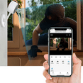 thumbnail image 3 of Litokam Lt-C21 2 Pack Wireless Wifi Pet/Baby Monitor with Night Vision, White, 3 of 3
