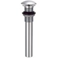 thumbnail image 1 of Danze D495082 1-1/2-Inch Drain without Overflow with Cover and Grid Strainer, Chrome, 1 of 1